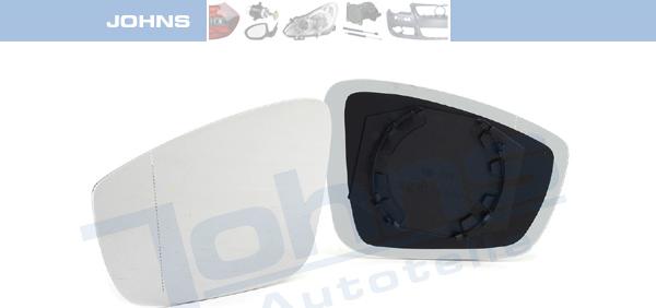 Johns 95 06 37-80 - Дзеркальне скло, зовнішнє дзеркало autocars.com.ua