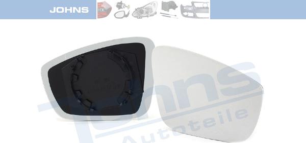 Johns 95 06 38-80 - Дзеркальне скло, зовнішнє дзеркало autocars.com.ua