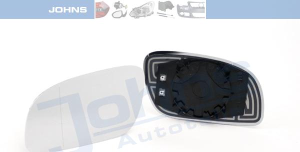 Johns 95 55 37-81 - Дзеркальне скло, зовнішнє дзеркало autocars.com.ua