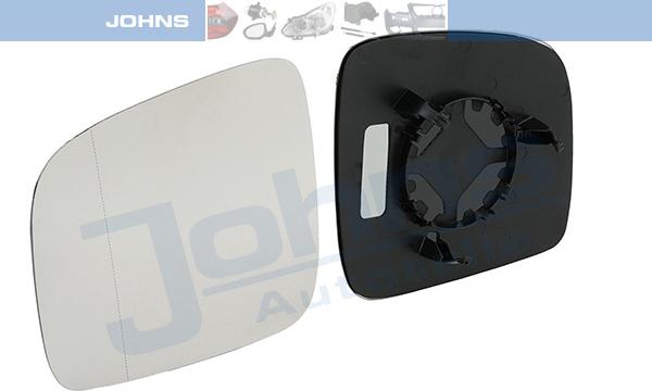 Johns 95 67 37-80 - Дзеркальне скло, зовнішнє дзеркало autocars.com.ua