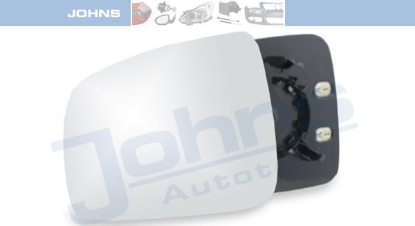 Johns 95 67 37-83 - Дзеркальне скло, зовнішнє дзеркало autocars.com.ua