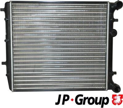 JP Group 1114201000 - Радіатор охолодження Fabia-Rapid-Roomster 99- 430x414x23 autocars.com.ua
