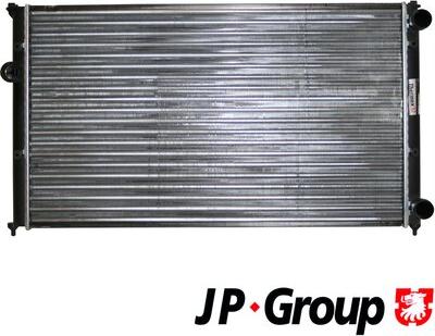 JP Group 1114203700 - Радіатор охолодження VW Caddy 95-04-Polo 95-01 1.6i-1.8i-1.9D 630x379x34 autocars.com.ua