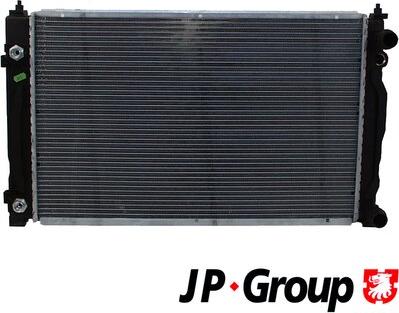 JP Group 1114204600 - Радіатор, охолодження двигуна autocars.com.ua