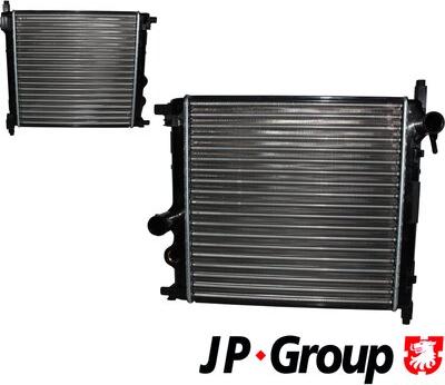 JP Group 1114208200 - Радіатор, охолодження двигуна autocars.com.ua