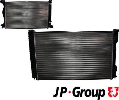 JP Group 1114208300 - Радіатор, охолодження двигуна autocars.com.ua