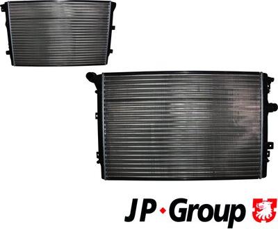 JP Group 1114208500 - Радіатор, охолодження двигуна autocars.com.ua