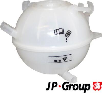 JP Group 1114700500 - Бачок розширювальний радіатора Caddy 04--Golf 04-13-Jetta 06--Passat 05- autocars.com.ua