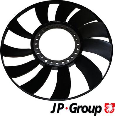 JP Group 1114900100 - Крильчатка вентилятора, охолодження двигуна autocars.com.ua