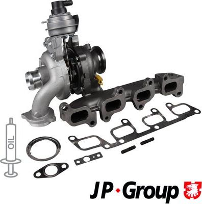 JP Group 1117404100 - Компресор, наддув autocars.com.ua