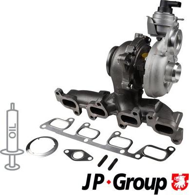 JP Group 1117404200 - Турбина, компрессор avtokuzovplus.com.ua