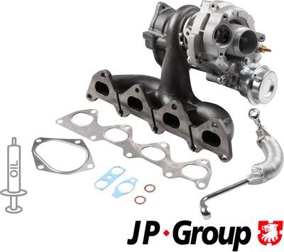 JP Group 1117800410 - Компресор, наддув autocars.com.ua