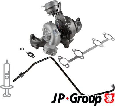 JP Group 1117800810 - Турбина, компрессор avtokuzovplus.com.ua