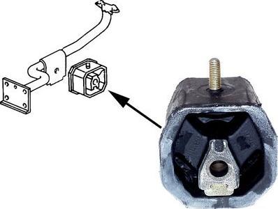 JP Group 1117902900 - Подушка, підвіска двигуна autocars.com.ua