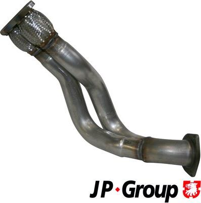 JP Group 1120208100 - Труба выхлопного газа autodnr.net
