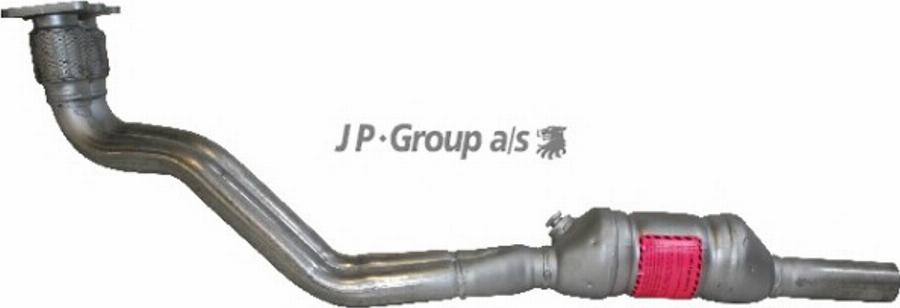 JP Group 1120302200 - Сильфон, система выпуска avtokuzovplus.com.ua