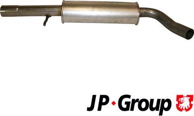 JP Group 1120502700 - Средний глушитель выхлопных газов autodnr.net