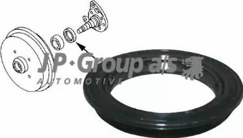 JP Group 1151250200 - Уплотняющее кольцо, сальник, ступица колеса avtokuzovplus.com.ua