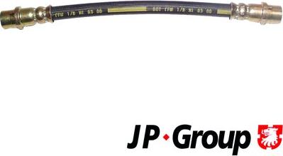 JP Group 1161702500 - Гальмівний шланг зад A4 -01-Passat -05-Superb -08 203 mm autocars.com.ua