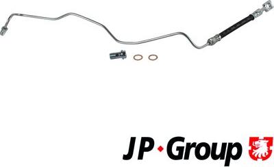 JP Group 1161704380 - Тормозной шланг autodnr.net