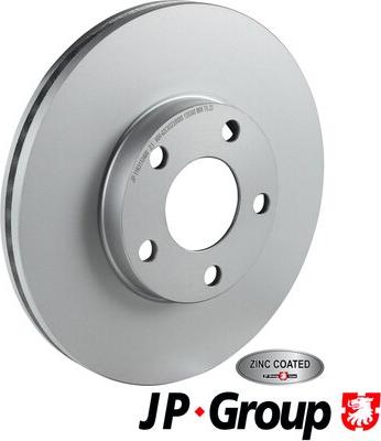 JP Group 1163112400 - Тормозной диск avtokuzovplus.com.ua