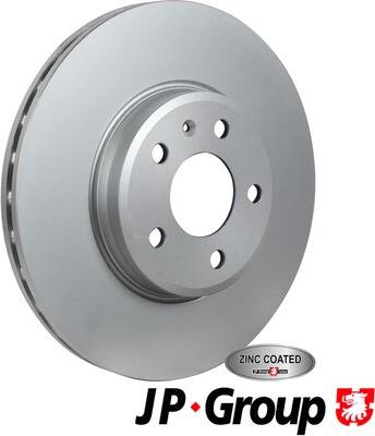 JP Group 1163113800 - Гальмівний диск autocars.com.ua