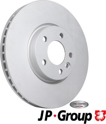 JP Group 1163114500 - Тормозной диск autodnr.net