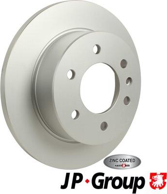 JP Group 1163207200 - Гальмівний диск autocars.com.ua