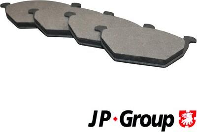 JP Group 1163600910 - Тормозные колодки, дисковые, комплект avtokuzovplus.com.ua