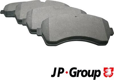 JP Group 1163601810 - Тормозные колодки, дисковые, комплект avtokuzovplus.com.ua