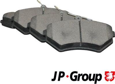 JP Group 1163602010 - Тормозные колодки, дисковые, комплект avtokuzovplus.com.ua
