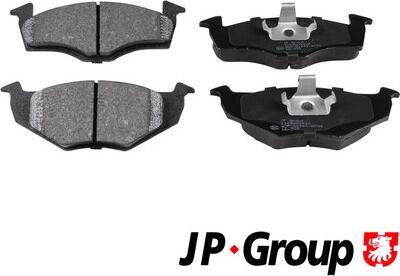 JP Group 1163602910 - Тормозные колодки, дисковые, комплект avtokuzovplus.com.ua