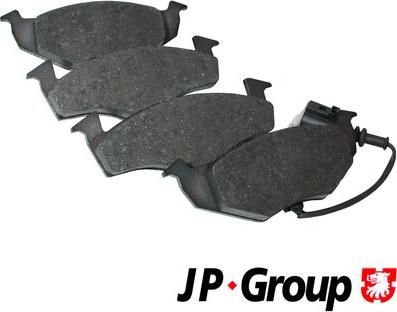 JP Group 1163603110 - Гальмівні колодки, дискові гальма autocars.com.ua