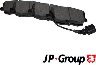 JP Group 1163603210 - Тормозные колодки, дисковые, комплект avtokuzovplus.com.ua