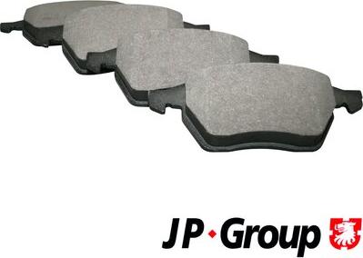 JP Group 1163604810 - Тормозные колодки, дисковые, комплект autodnr.net