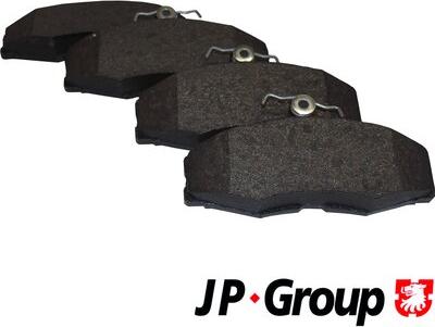 JP Group 1163606510 - Тормозные колодки, дисковые, комплект autodnr.net