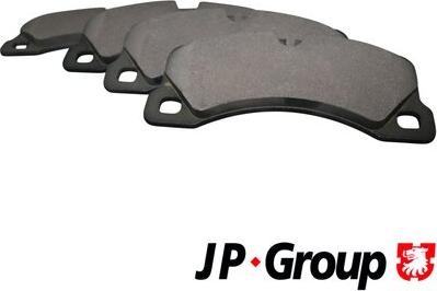 JP Group 1163607110 - Тормозные колодки, дисковые, комплект autodnr.net