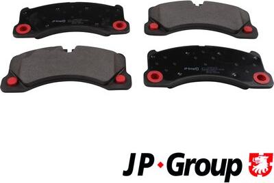 JP Group 1163613210 - Гальмівні колодки, дискові гальма autocars.com.ua
