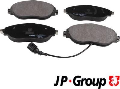 JP Group 1163613310 - Гальмівні колодки, дискові гальма autocars.com.ua