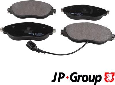 JP Group 1163613310 - Тормозные колодки, дисковые, комплект avtokuzovplus.com.ua