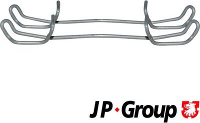 JP Group 1163650210 - Комплектуючі, колодки дискового гальма autocars.com.ua