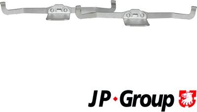 JP Group 1163651110 - Комплектующие для колодок дискового тормоза avtokuzovplus.com.ua