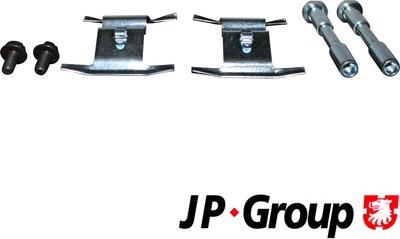 JP Group 1163651310 - Комплектуючі, колодки дискового гальма autocars.com.ua
