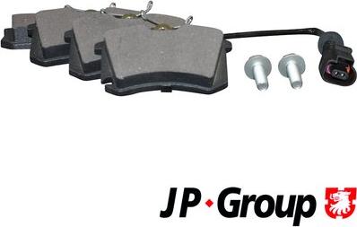 JP Group 1163705910 - Тормозные колодки, дисковые, комплект autodnr.net