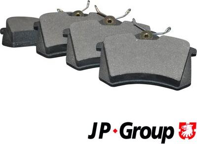 JP Group 1163706310 - Колодки торм.диск. Audi A4 -11-00 autodnr.net