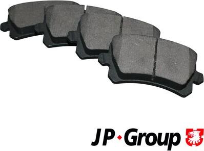 JP Group 1163706610 - Гальмівні колодки, дискові гальма autocars.com.ua