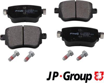 JP Group 1163708710 - Тормозные колодки, дисковые, комплект avtokuzovplus.com.ua