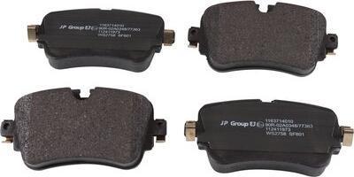 JP Group 1163714010 - Гальмівні колодки, дискові гальма autocars.com.ua