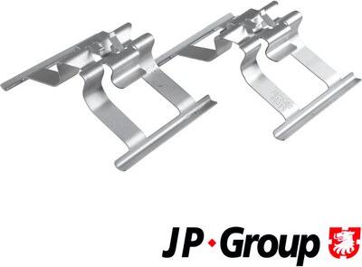 JP Group 1164004310 - Комплектуючі, колодки дискового гальма autocars.com.ua