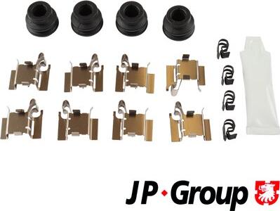 JP Group 1164005010 - Комплектуючі, колодки дискового гальма autocars.com.ua